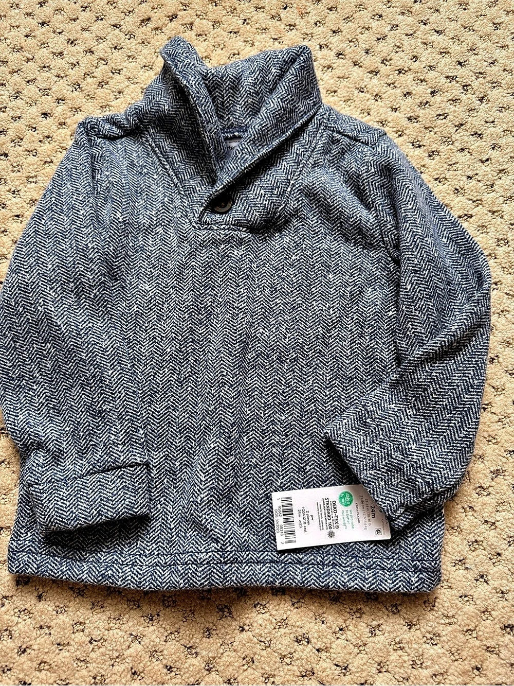 Kids Herringbone Jacket NWT